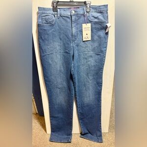 Gloria Vanderbilt Amanda The Original Slimming Blue Jean Size-16L